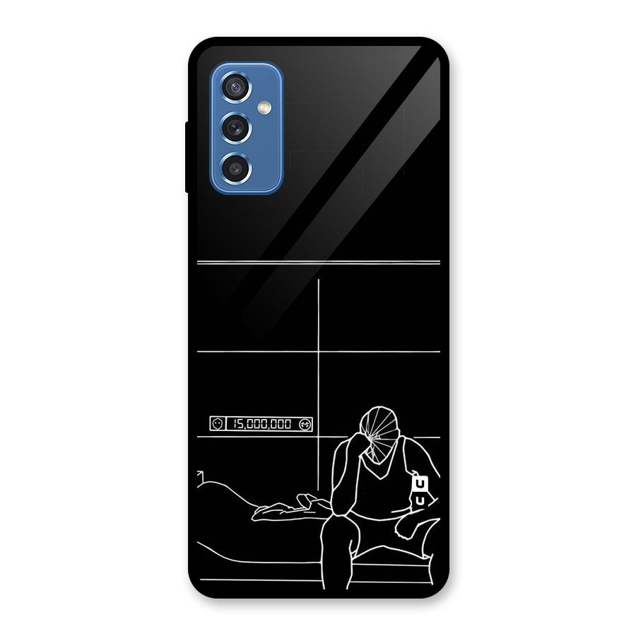 Teen Merits Glass Back Case for Galaxy M52 5G