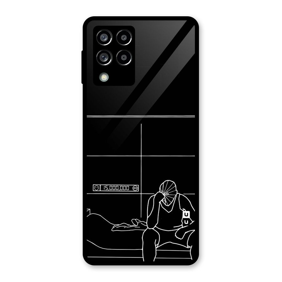 Teen Merits Glass Back Case for Galaxy M53 5G