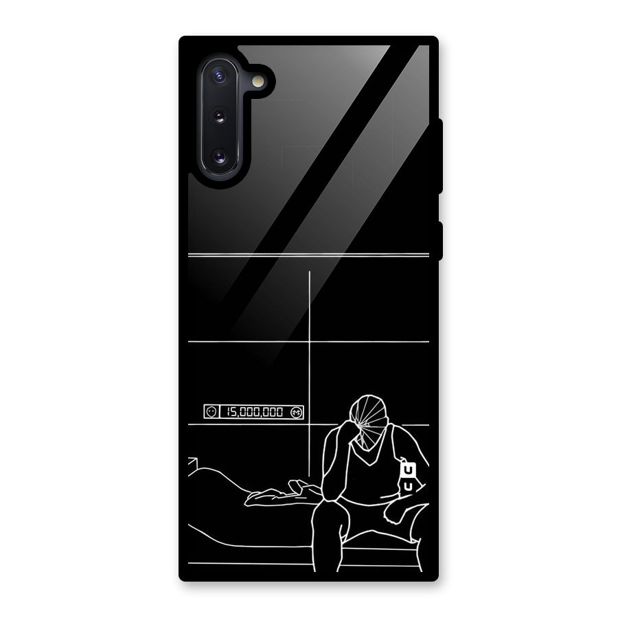 Teen Merits Glass Back Case for Galaxy Note 10