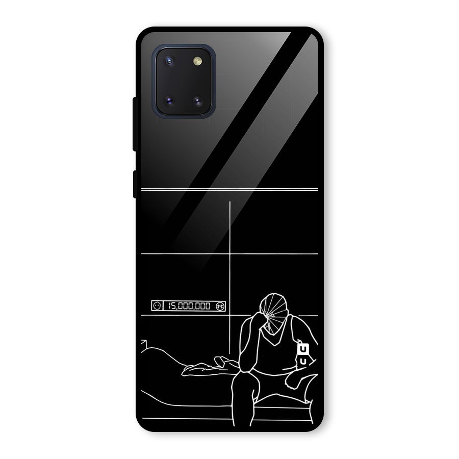 Teen Merits Glass Back Case for Galaxy Note 10 Lite
