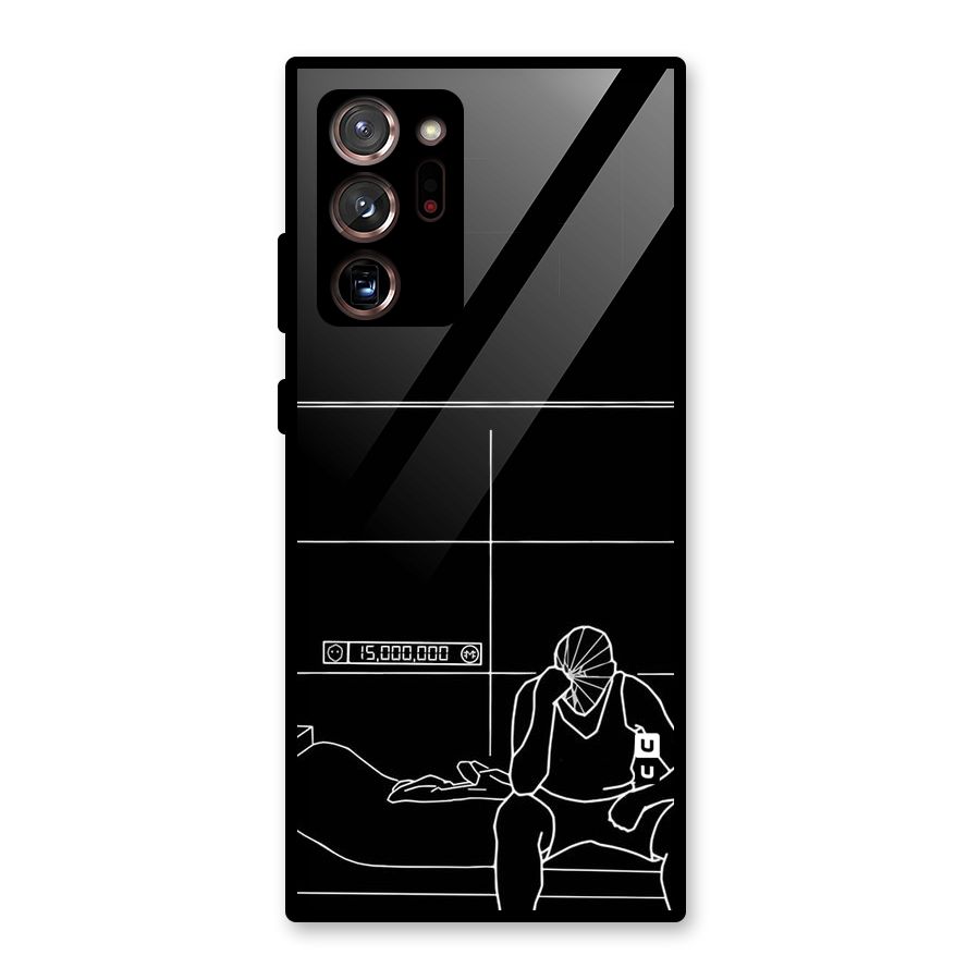 Teen Merits Glass Back Case for Galaxy Note 20 Ultra