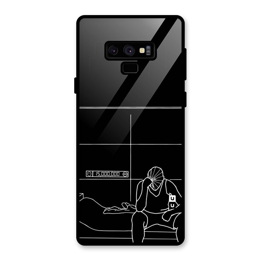 Teen Merits Glass Back Case for Galaxy Note 9
