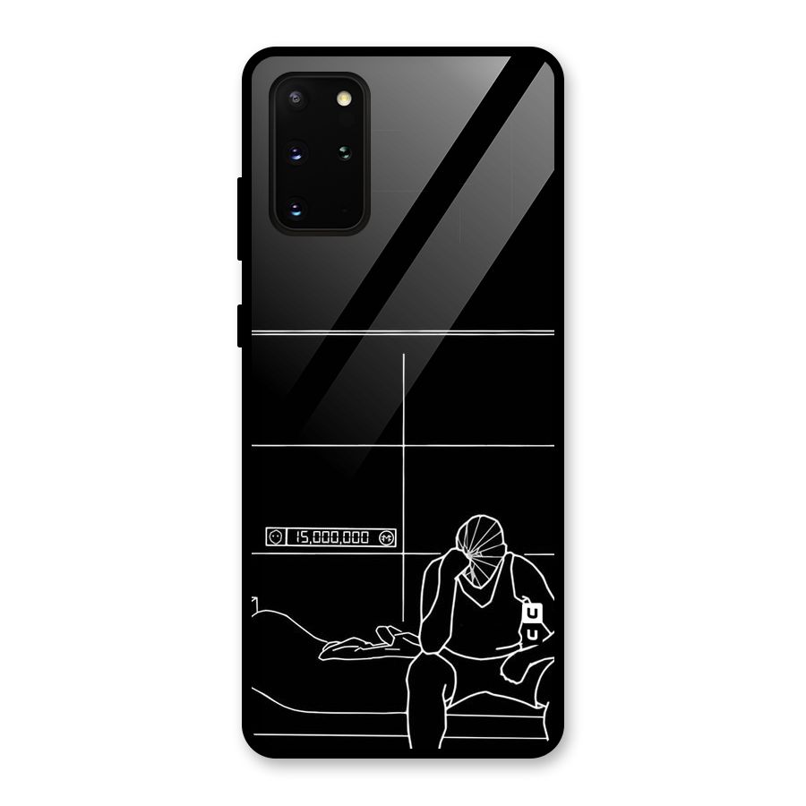 Teen Merits Glass Back Case for Galaxy S20 Plus