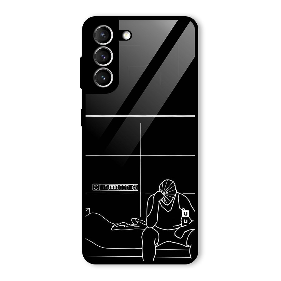 Teen Merits Glass Back Case for Galaxy S21 5G