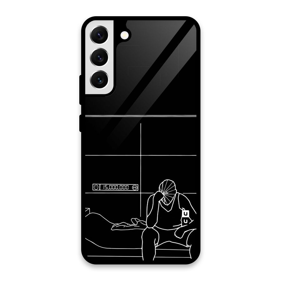 Teen Merits Glass Back Case for Galaxy S22 Plus 5G