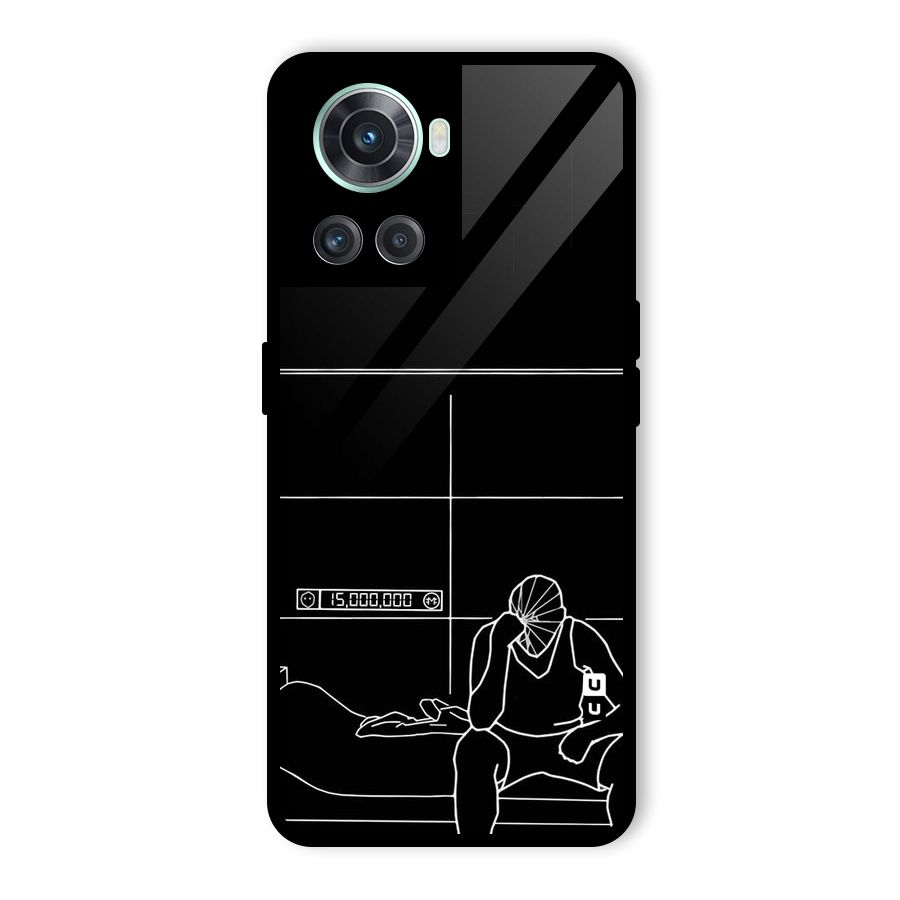 Teen Merits Glass Back Case for OnePlus 10R