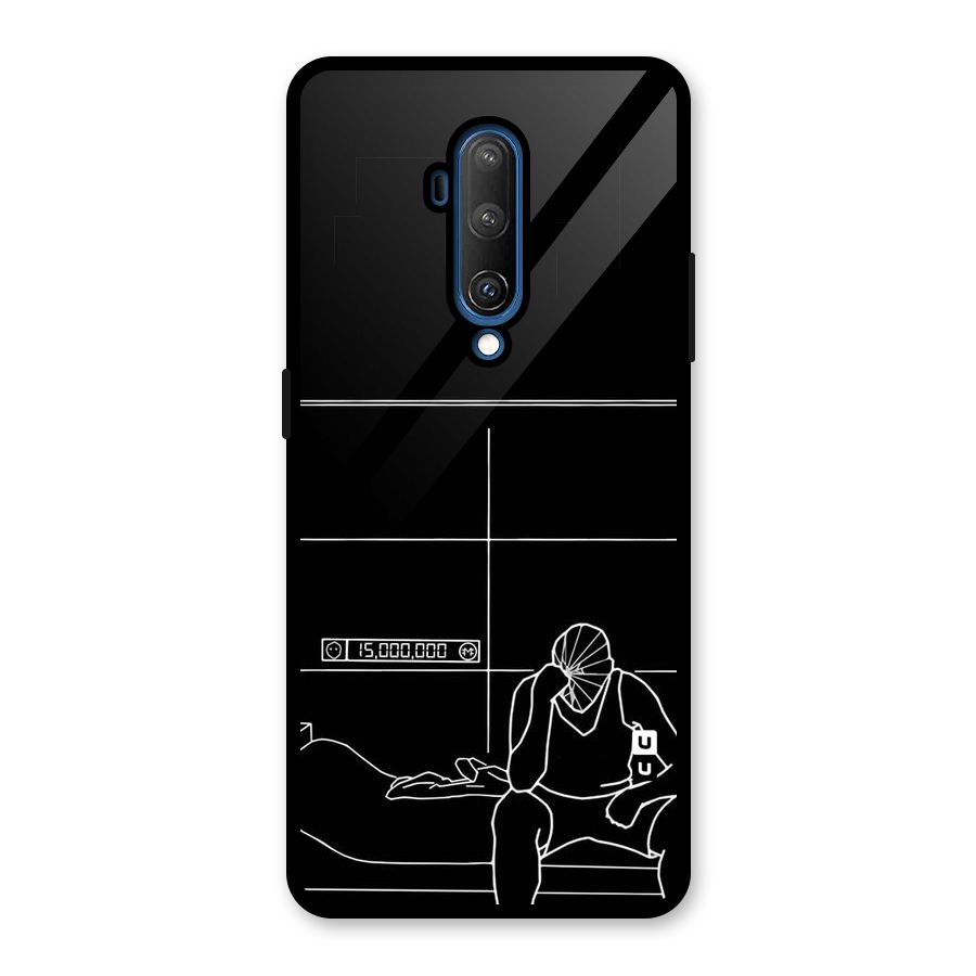 Teen Merits Glass Back Case for OnePlus 7T Pro