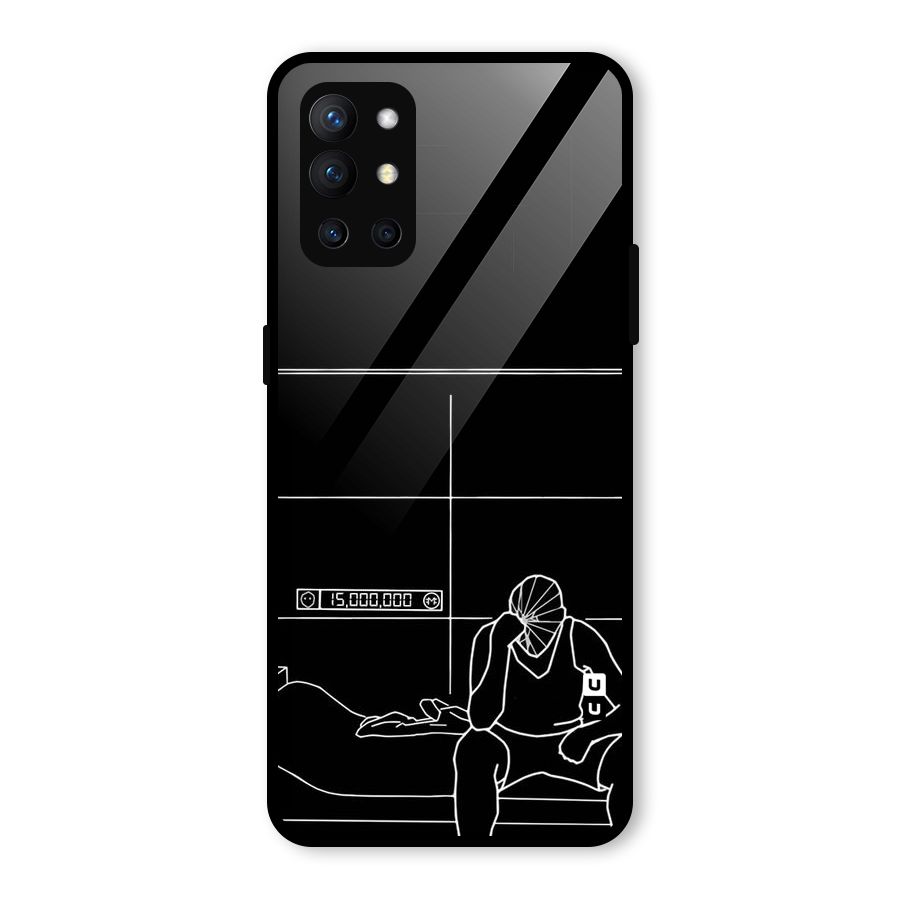 Teen Merits Glass Back Case for OnePlus 9R