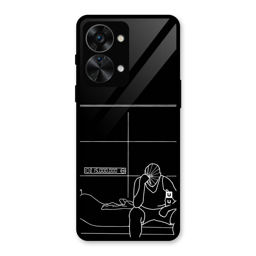 Teen Merits Glass Back Case for OnePlus Nord 2T