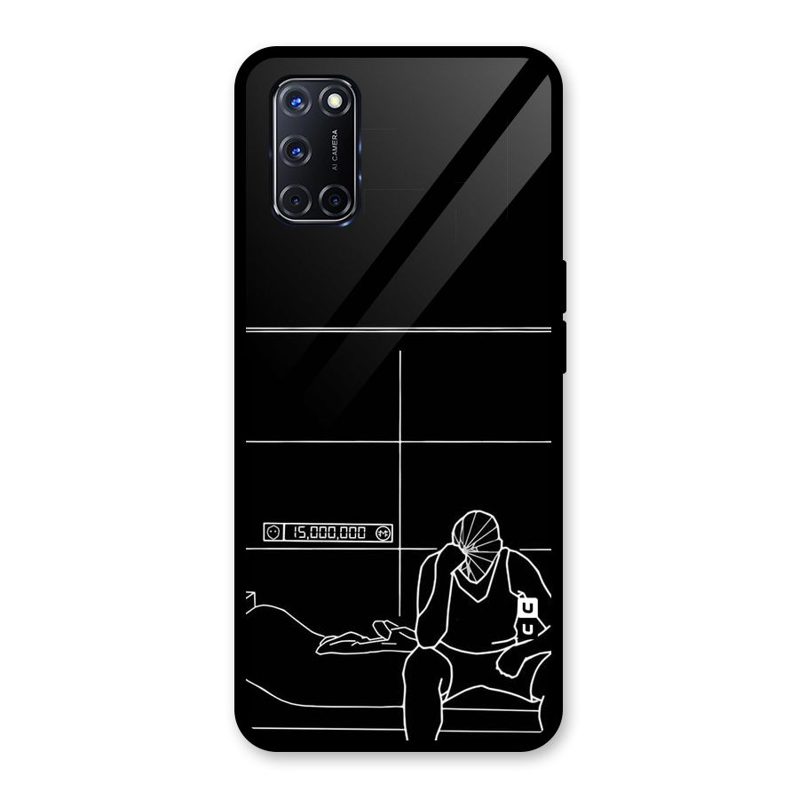 Teen Merits Glass Back Case for Oppo A52