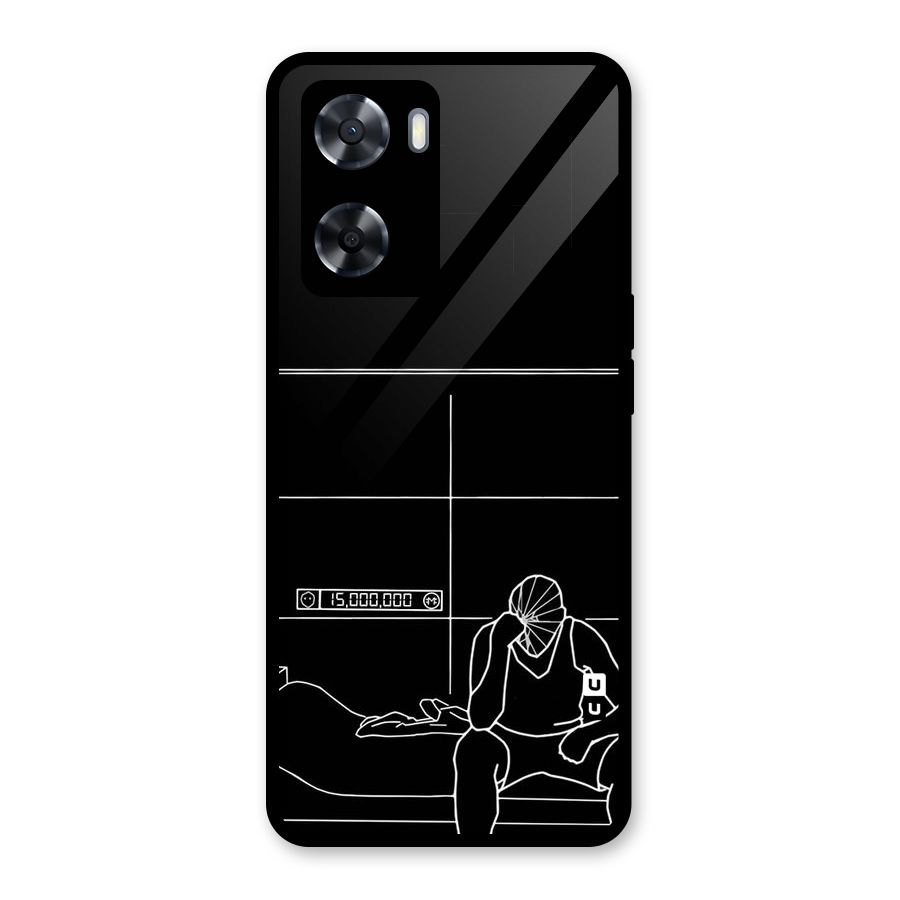 Teen Merits Glass Back Case for Oppo A57 2022