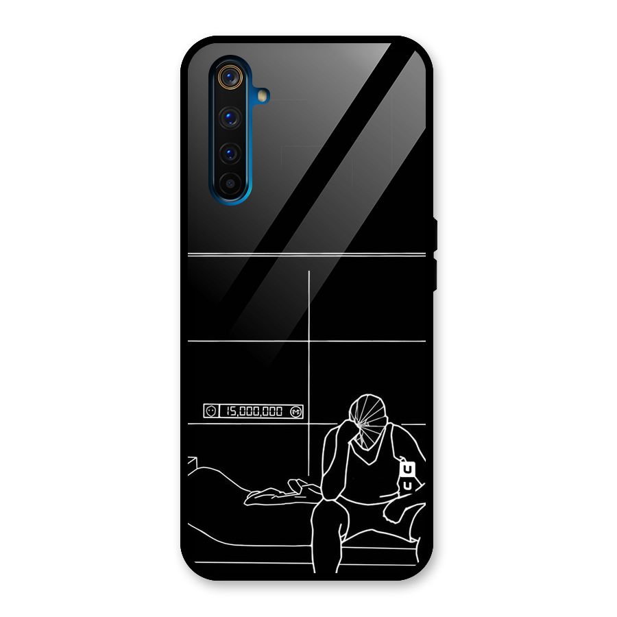Teen Merits Glass Back Case for Realme 6 Pro