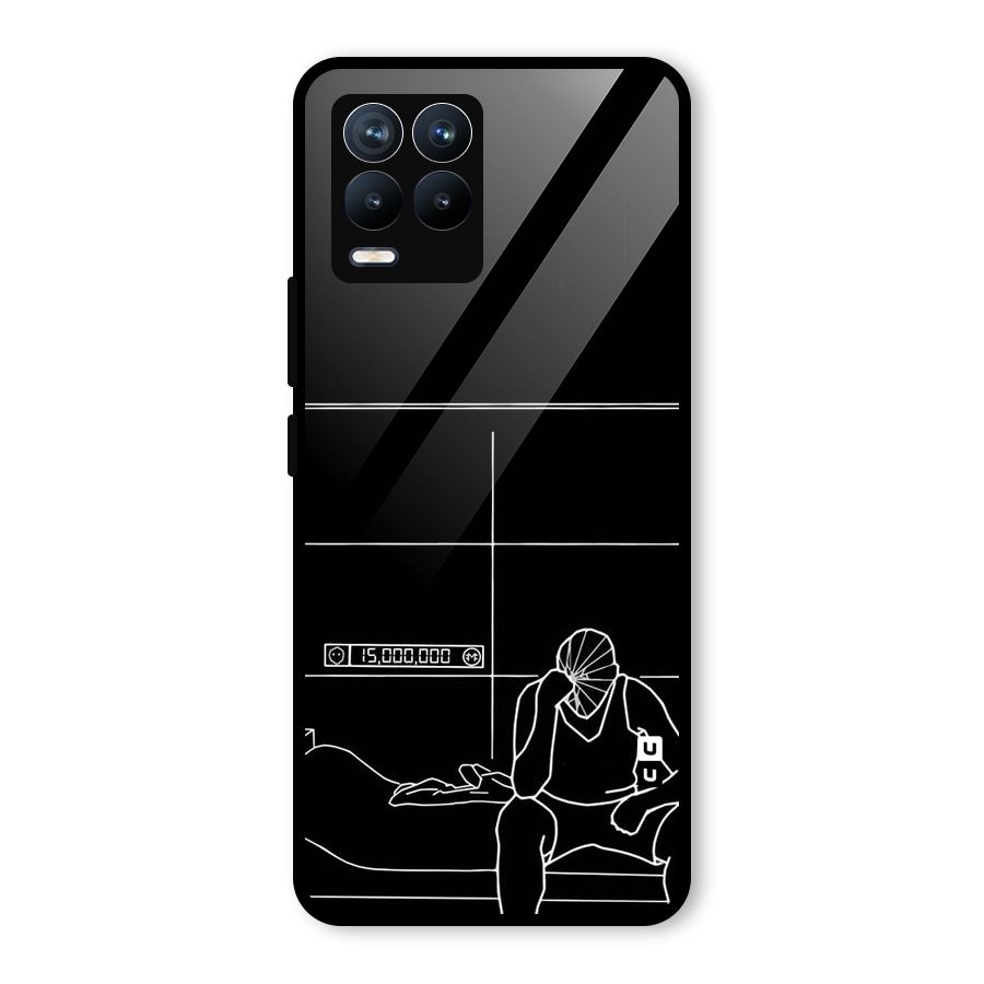 Teen Merits Glass Back Case for Realme 8