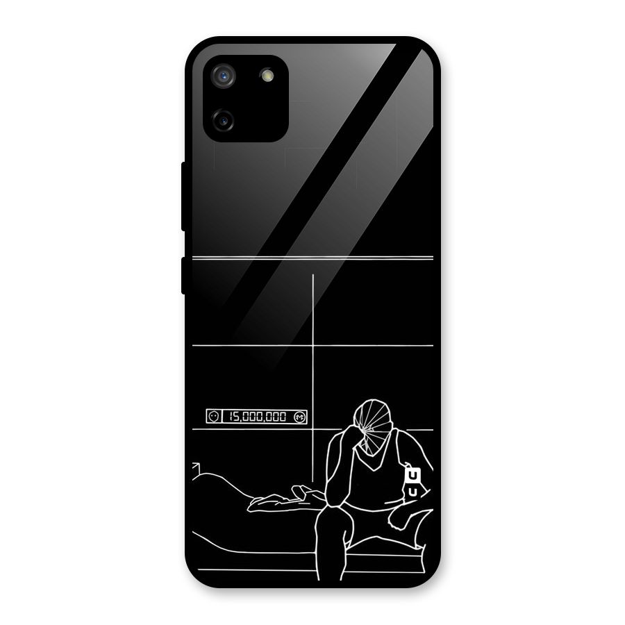 Teen Merits Glass Back Case for Realme C11
