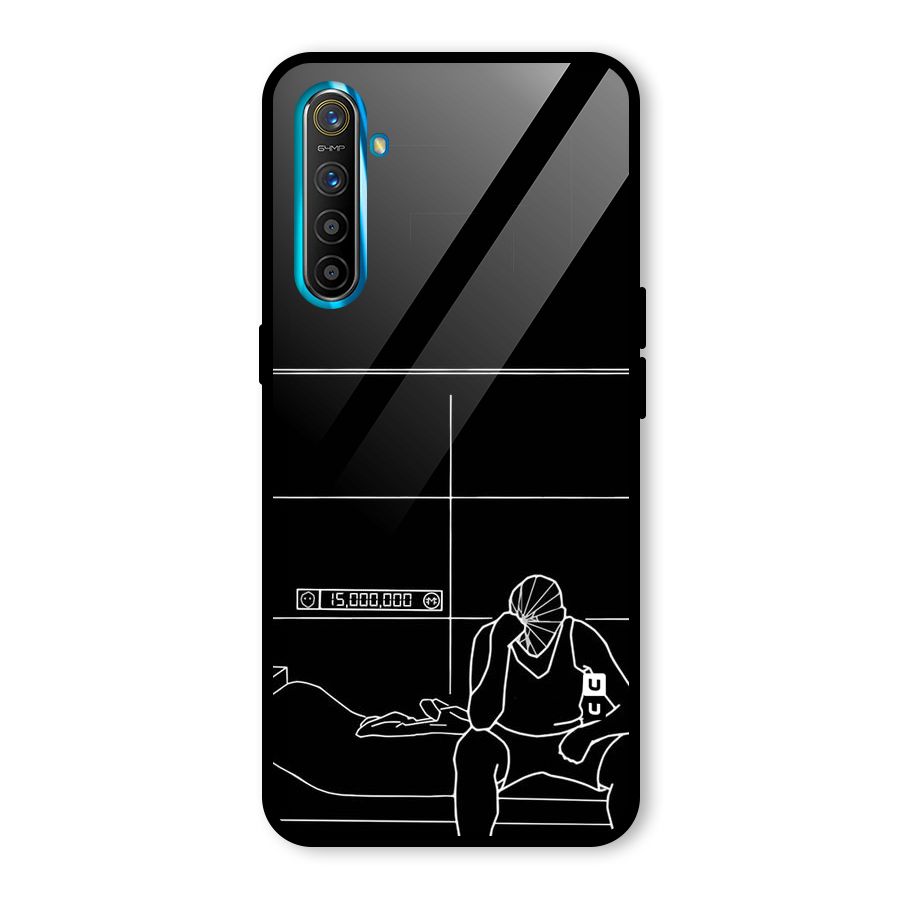 Teen Merits Glass Back Case for Realme X2