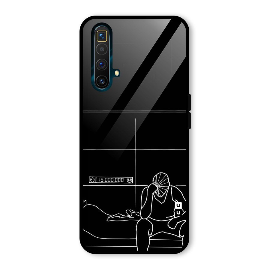 Teen Merits Glass Back Case for Realme X3 SuperZoom