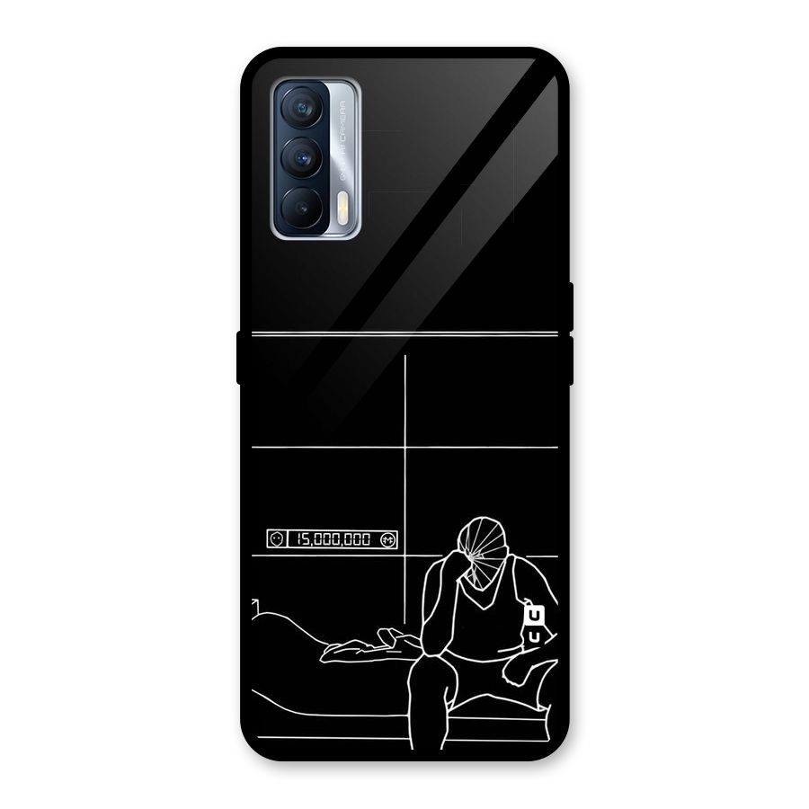Teen Merits Glass Back Case for Realme X7