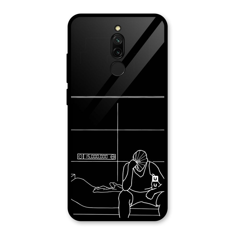 Teen Merits Glass Back Case for Redmi 8