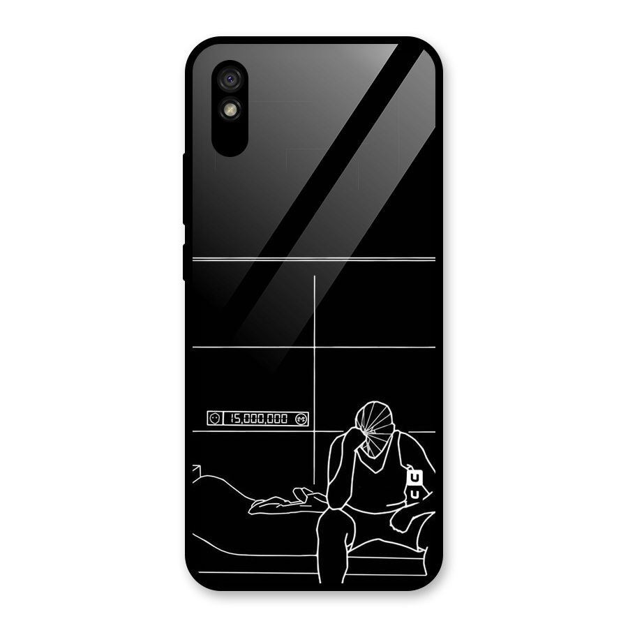 Teen Merits Glass Back Case for Redmi 9i