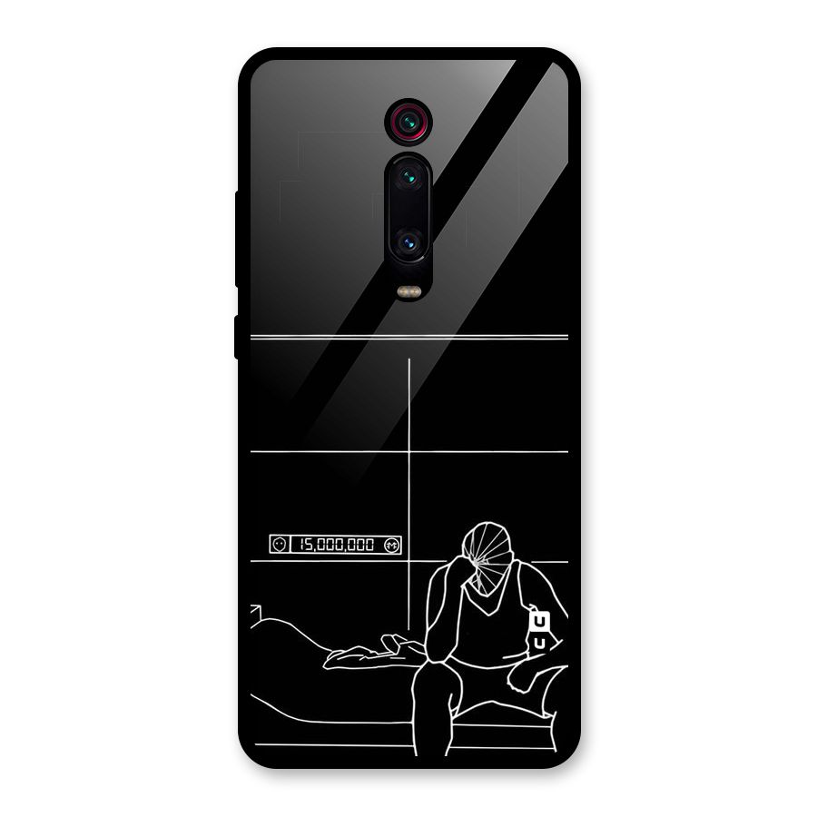 Teen Merits Glass Back Case for Redmi K20