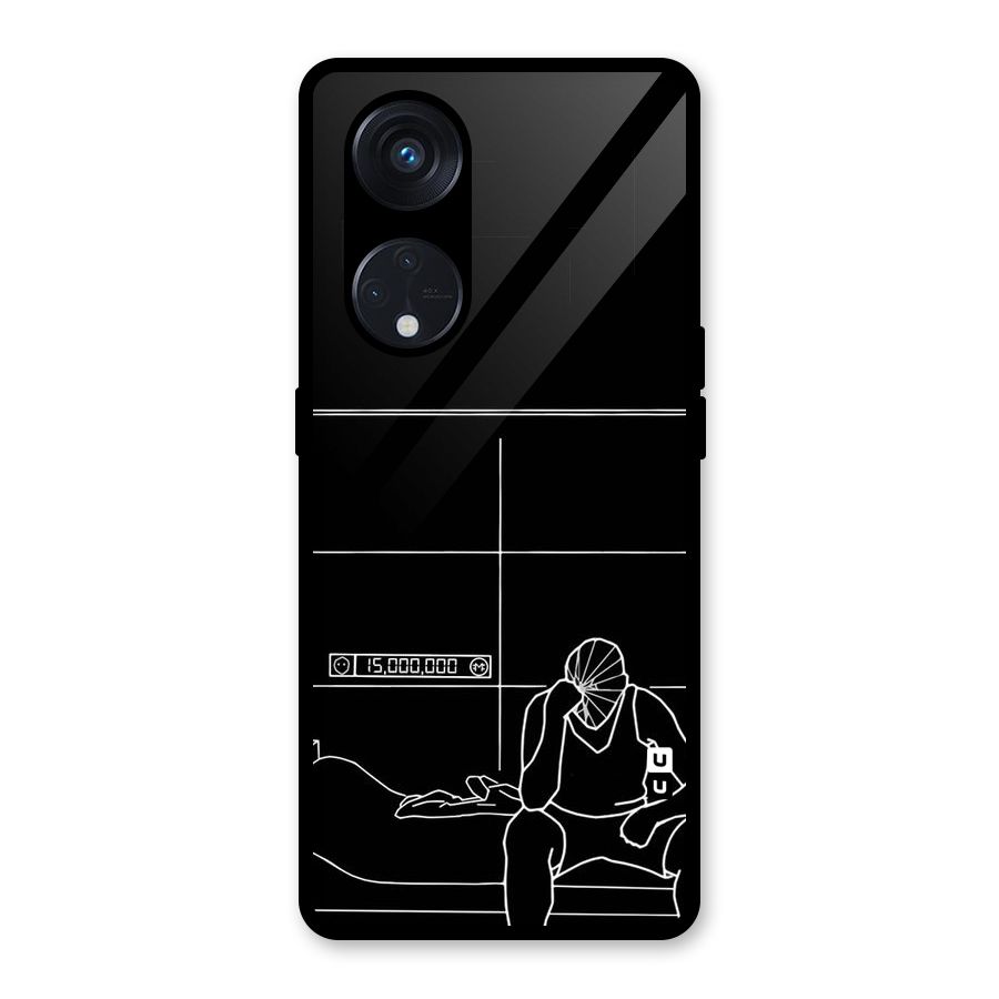 Teen Merits Glass Back Case for Reno8 T 5G