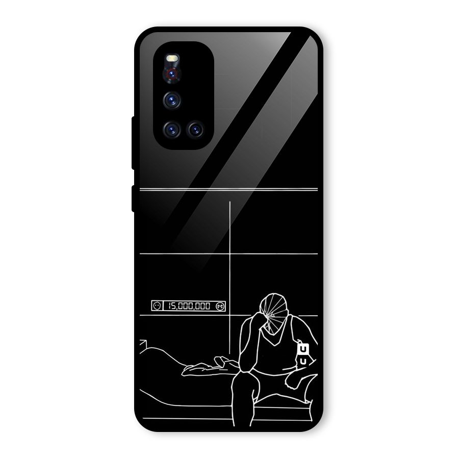 Teen Merits Glass Back Case for Vivo V19