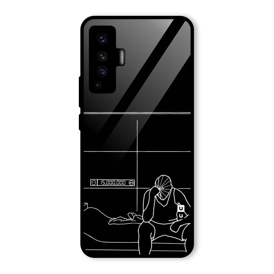 Teen Merits Glass Back Case for Vivo X50