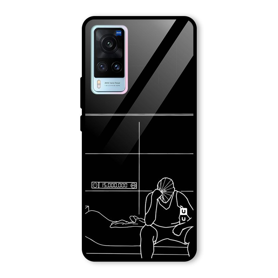 Teen Merits Glass Back Case for Vivo X60