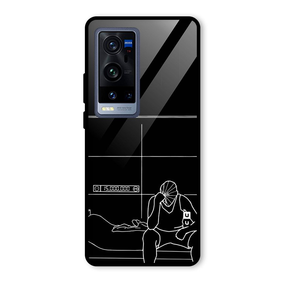 Teen Merits Glass Back Case for Vivo X60 Pro Plus