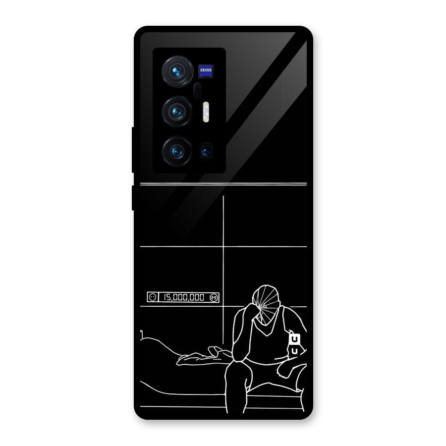 Teen Merits Glass Back Case for Vivo X70 Pro Plus