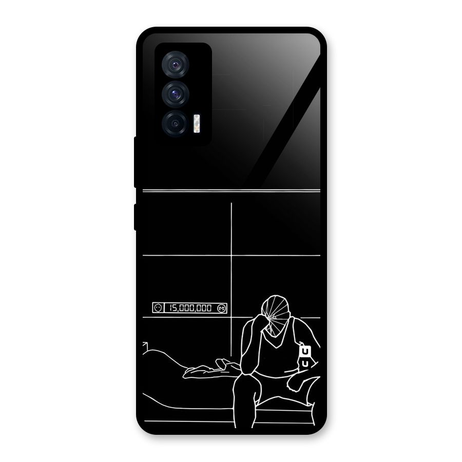 Teen Merits Glass Back Case for Vivo iQOO 7 5G