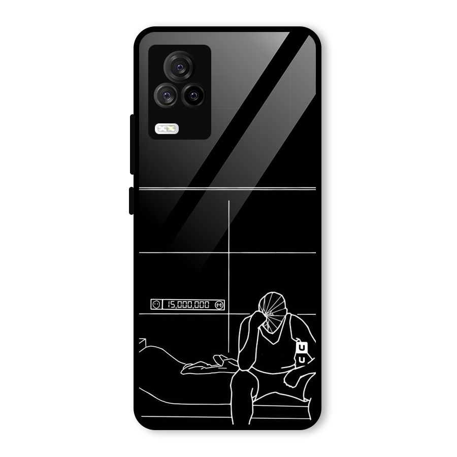 Teen Merits Glass Back Case for Vivo iQOO 7 Legend 5G
