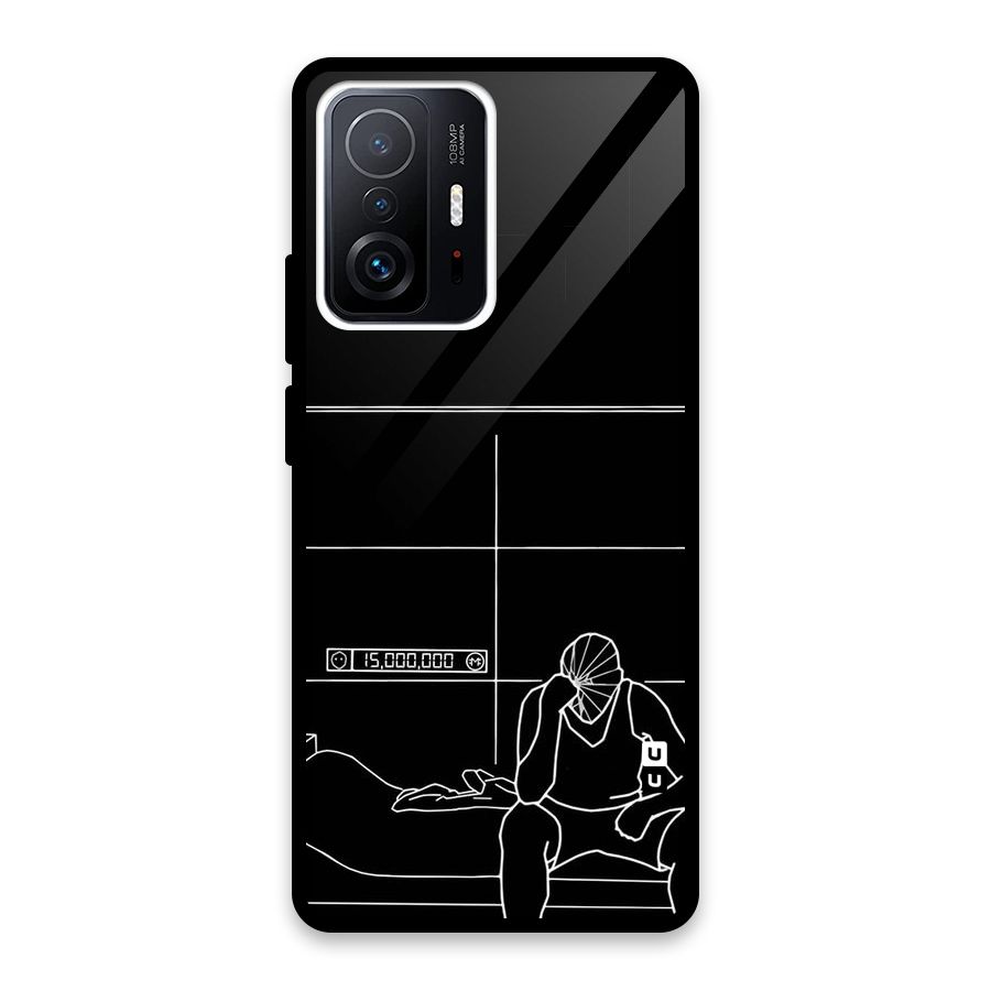 Teen Merits Glass Back Case for Xiaomi 11T Pro
