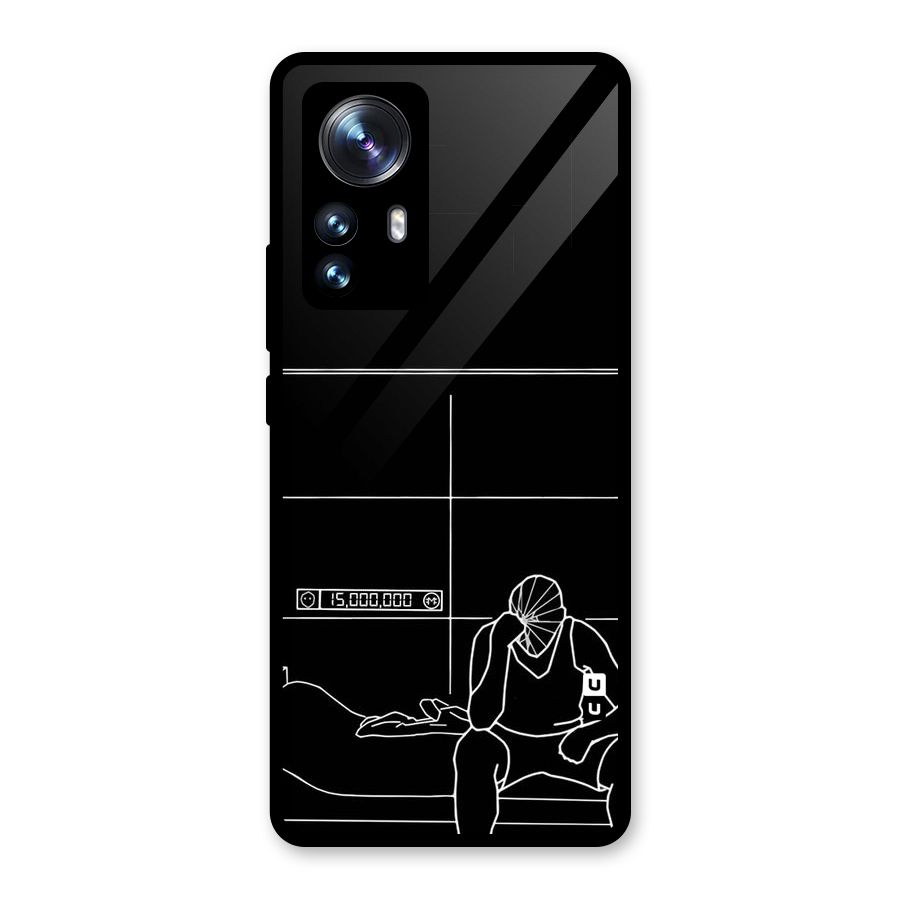 Teen Merits Glass Back Case for Xiaomi 12 Pro