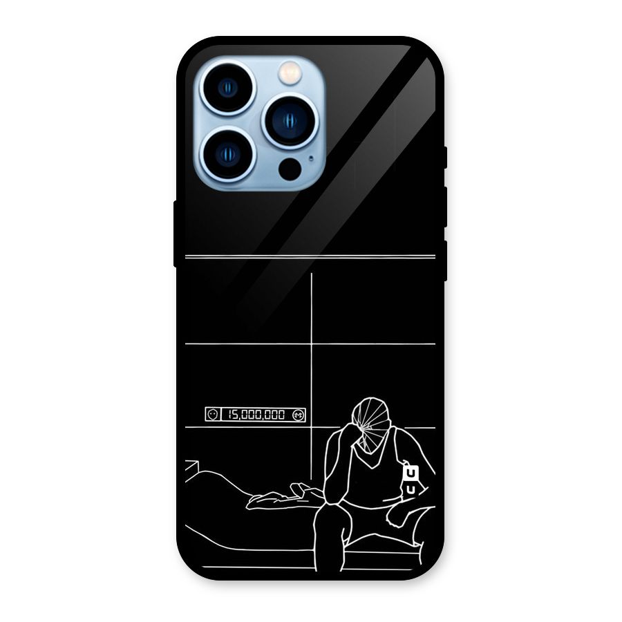 Teen Merits Glass Back Case for iPhone 13 Pro
