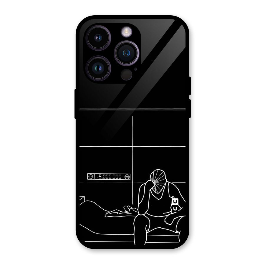 Teen Merits Glass Back Case for iPhone 14 Pro