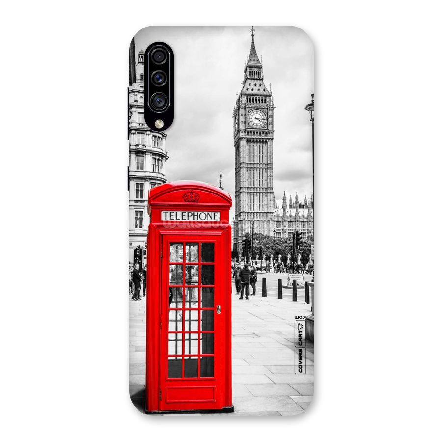 Telephone Booth Back Case for Galaxy A30s