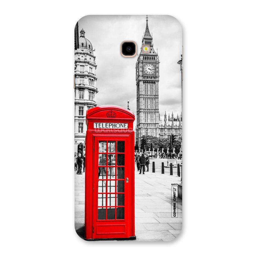Telephone Booth Back Case for Galaxy J4 Plus