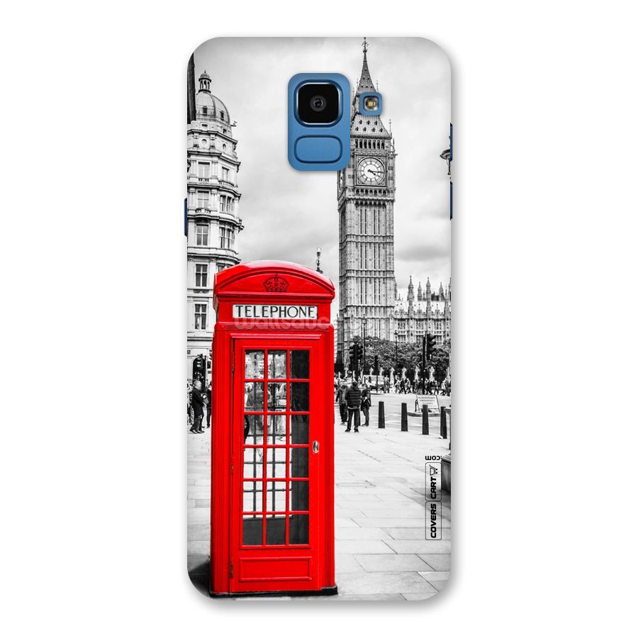 Telephone Booth Back Case for Galaxy On6