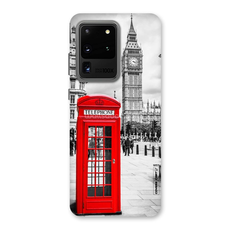 Telephone Booth Back Case for Galaxy S20 Ultra