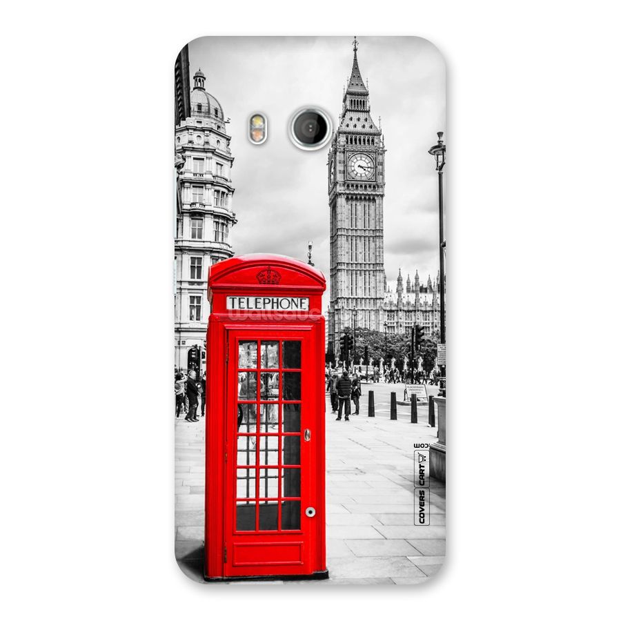 Telephone Booth Back Case for HTC U11