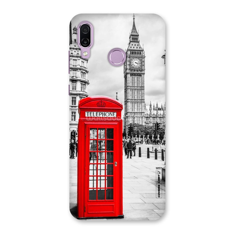 Telephone Booth Back Case for Honor Play