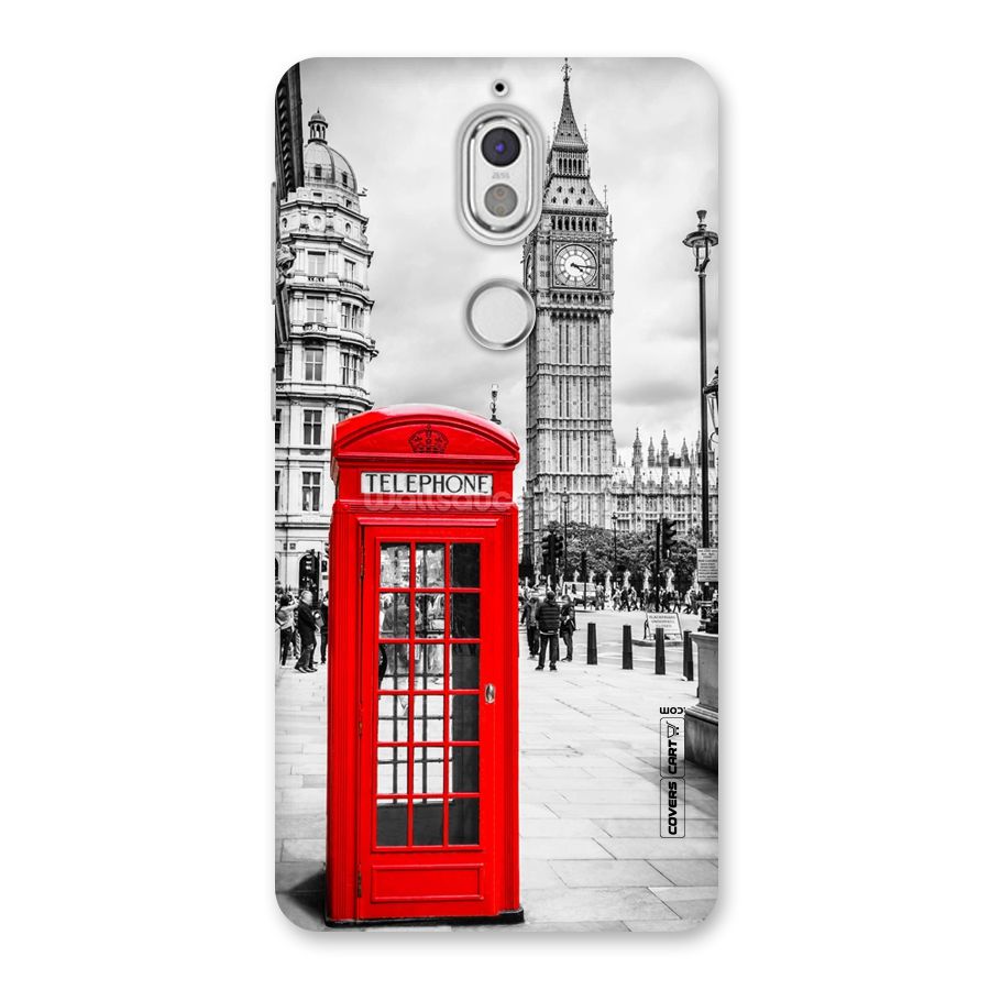 Telephone Booth Back Case for Nokia 7