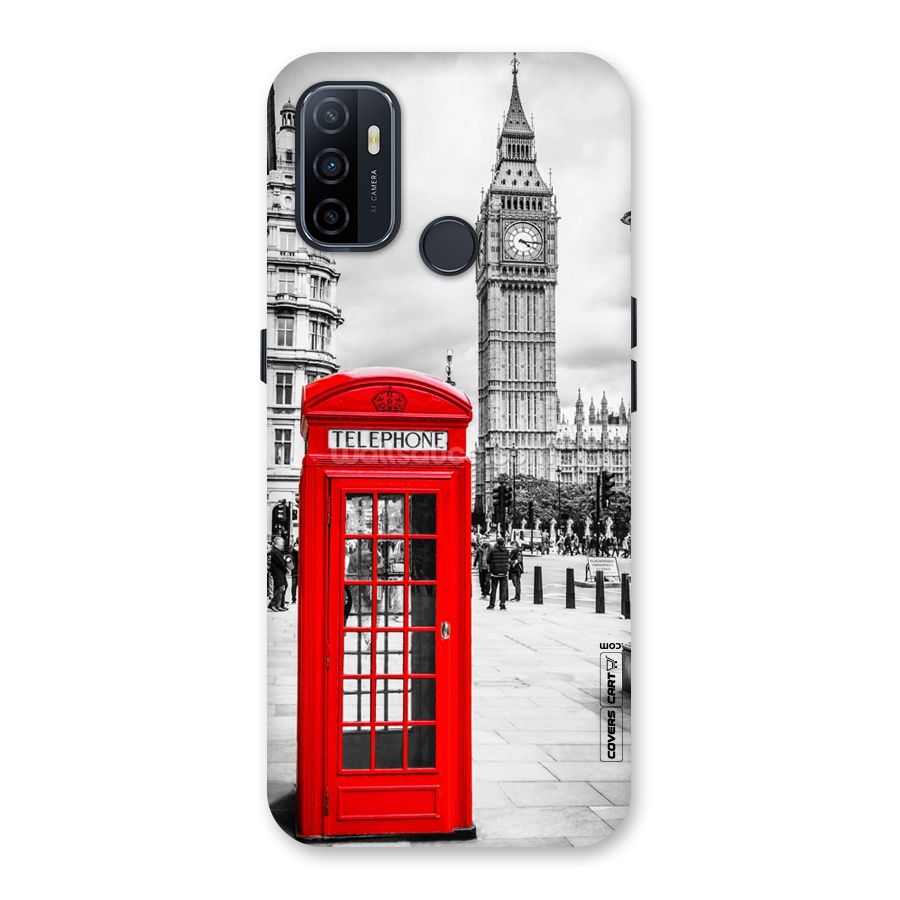 Telephone Booth Back Case for Oppo A32