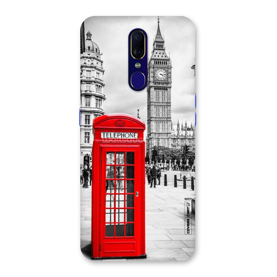 Telephone Booth Back Case for Oppo A9