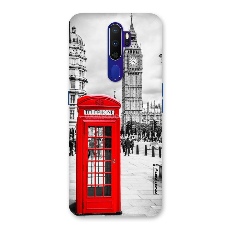 Telephone Booth Back Case for Oppo A9 (2020)