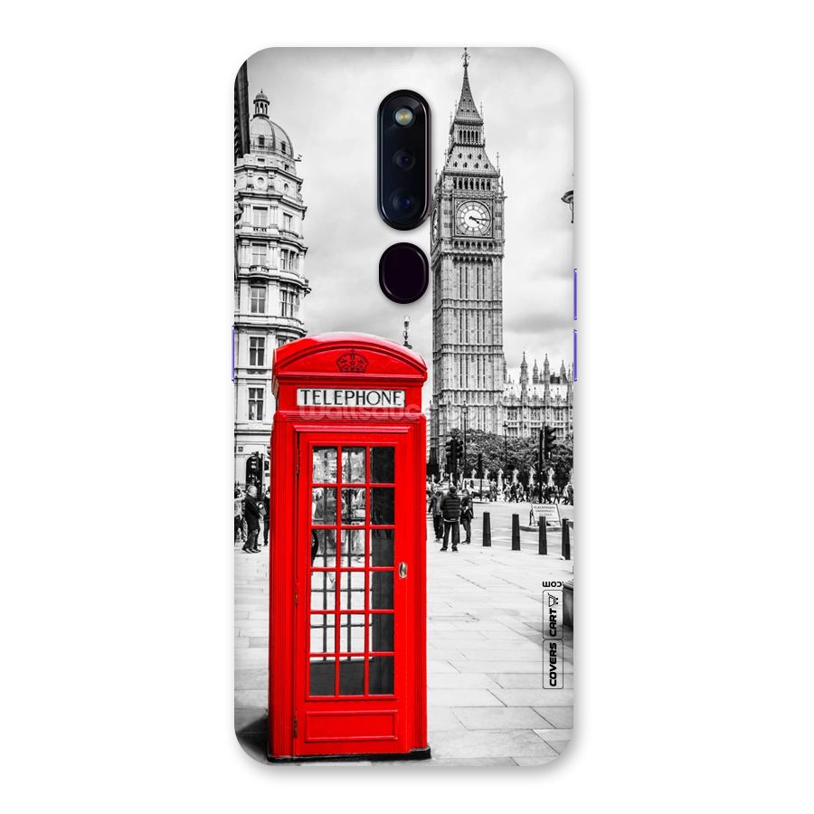 Telephone Booth Back Case for Oppo F11 Pro