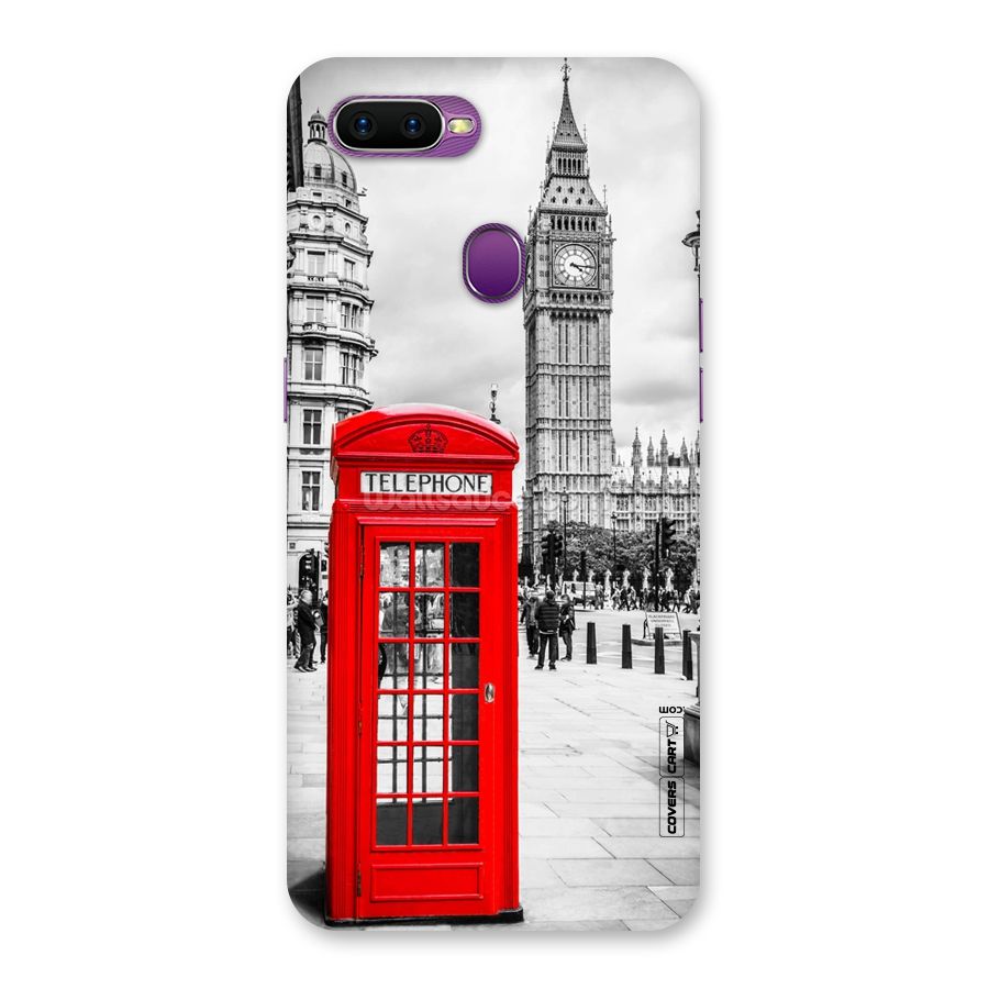Telephone Booth Back Case for Oppo F9