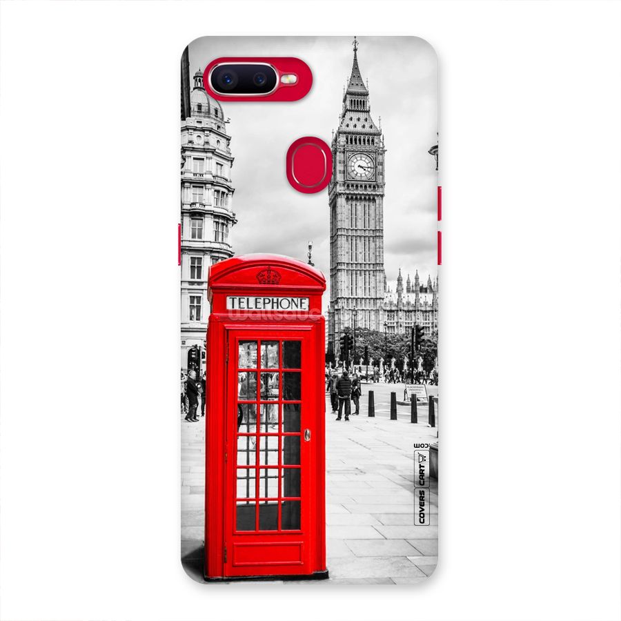 Telephone Booth Back Case for Oppo F9 Pro