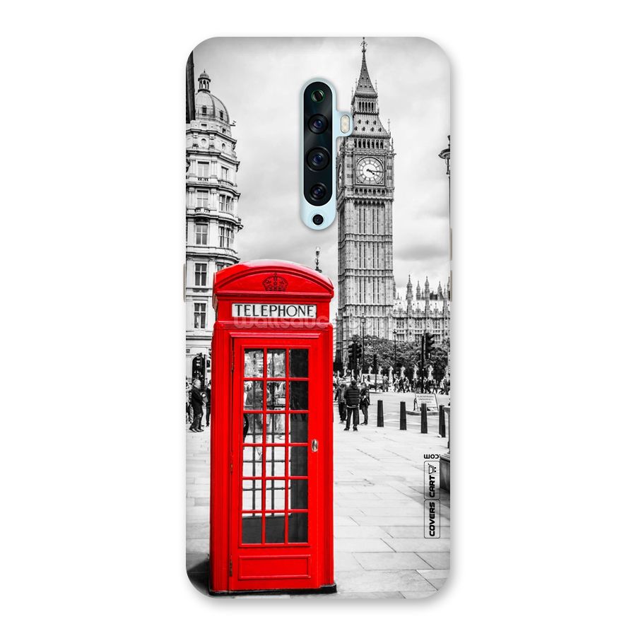 Telephone Booth Back Case for Oppo Reno2 Z